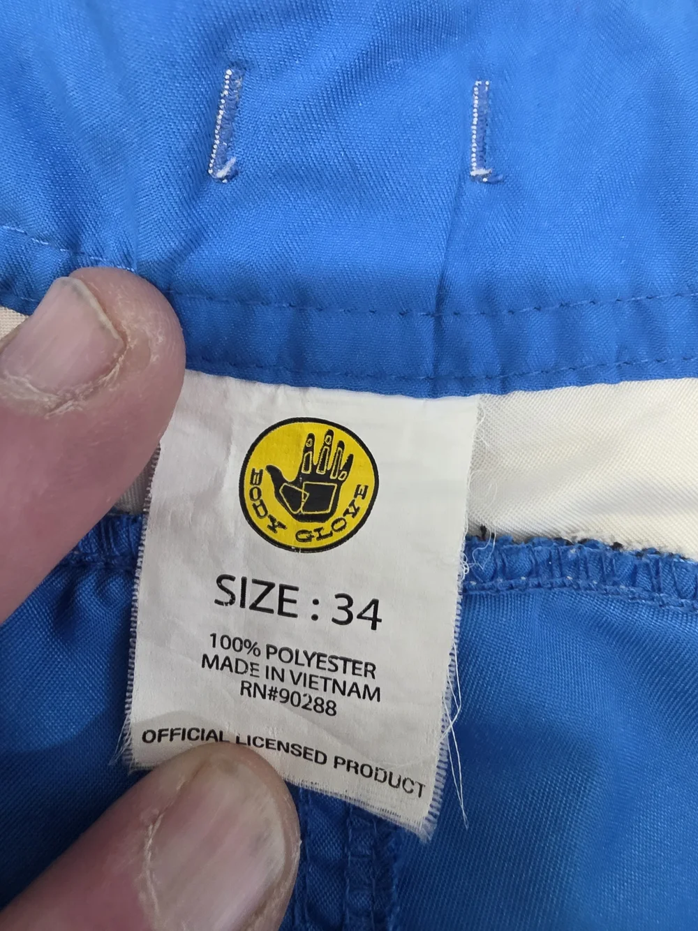 Body Glove Swim Trunks Men's Size 34x10